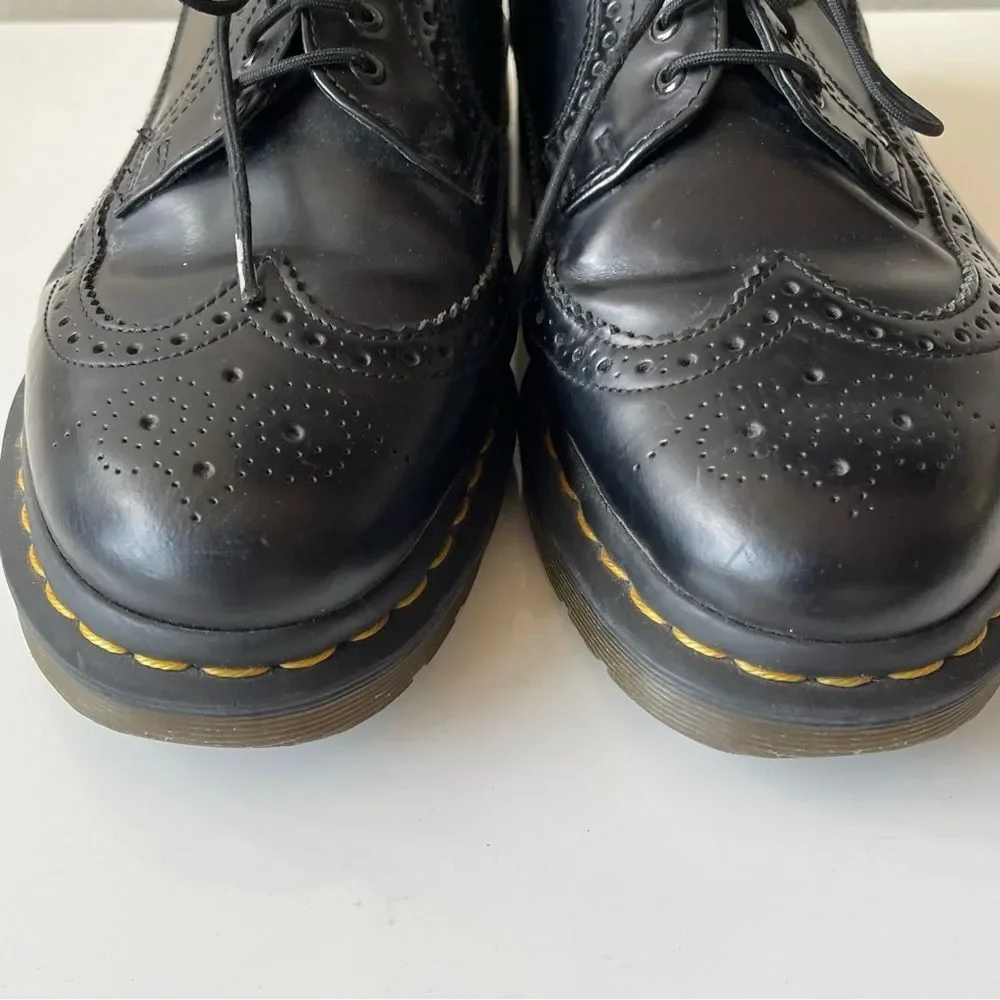 DR‎ MARTEN black loafers size 10